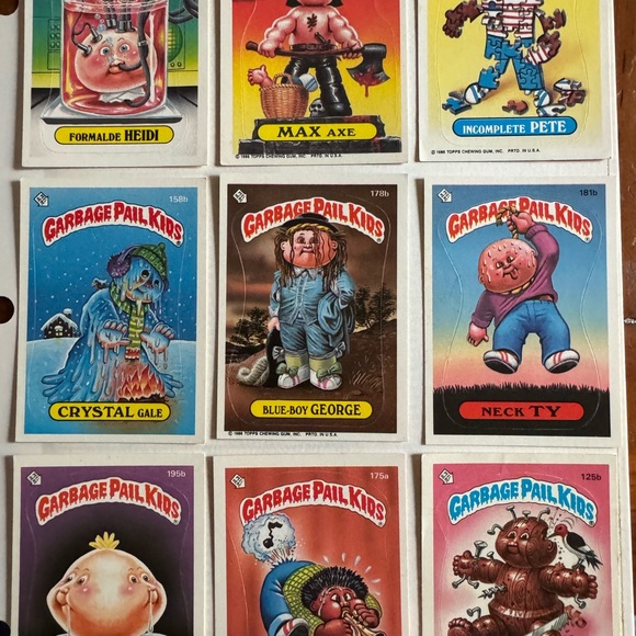 COPY - GPK Garbage Pail Kids lot of 9 OS3 thru OS7; 1986 - Picture 12 of 12